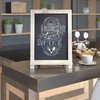 Flash Furniture Weathered Magnetic Table/Hanging Chalkboards, 10PK 10-HFKHD-GDI-CRE8-822315-GG